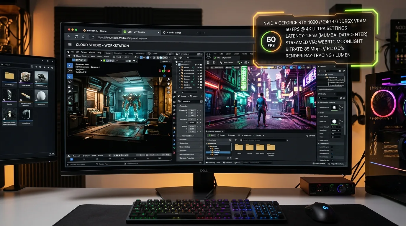 NVIDIA RTX 4090 GPU Studio & AI Inference Engine
