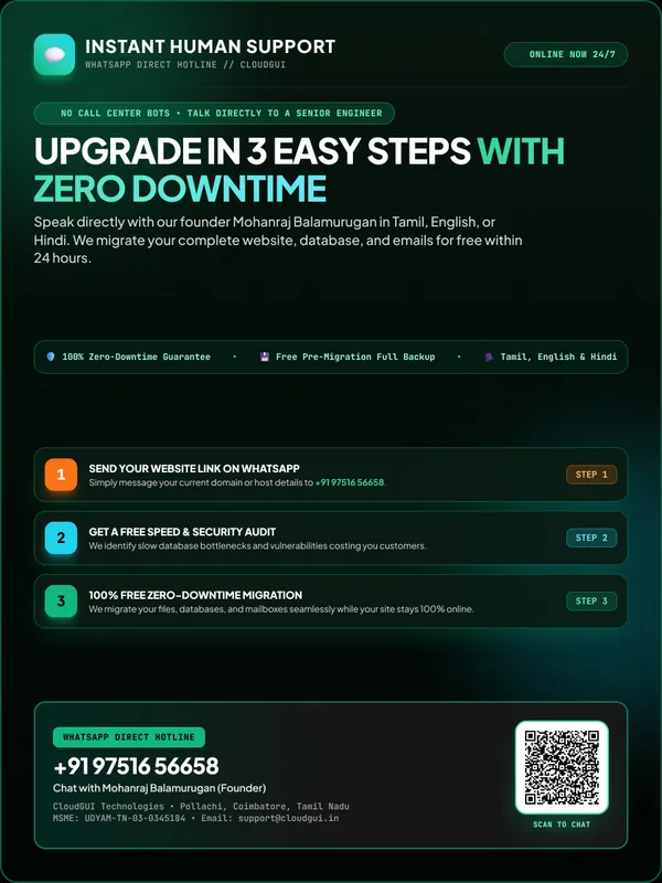 Upgrade in 3 Easy Steps with Zero Downtime